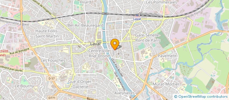 localisation de l'entreprise RENOBATI GS à LAVAL