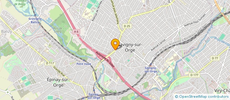 localisation de l'entreprise RENOBIZZ à SAVIGNY-SUR-ORGE