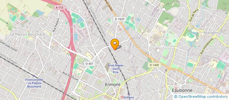 localisation de l'entreprise RENOCASA  ERMONT