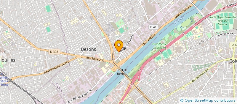 localisation de l'entreprise RENODIM  BEZONS
