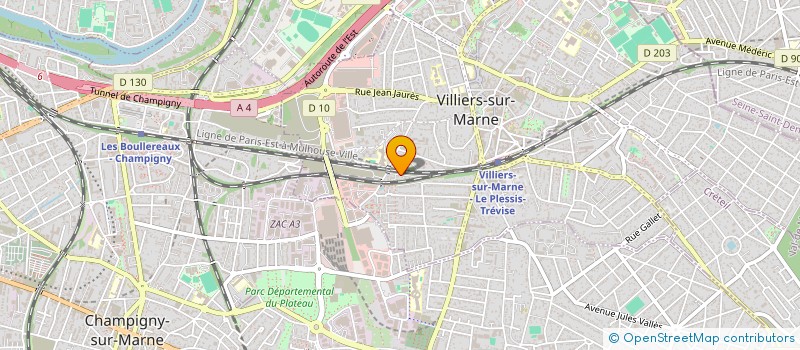 localisation de l'entreprise RENOECO à VILLIERS-SUR-MARNE