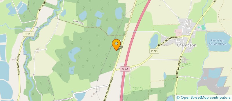 localisation de l'entreprise RENOFACE  CHAMBEON