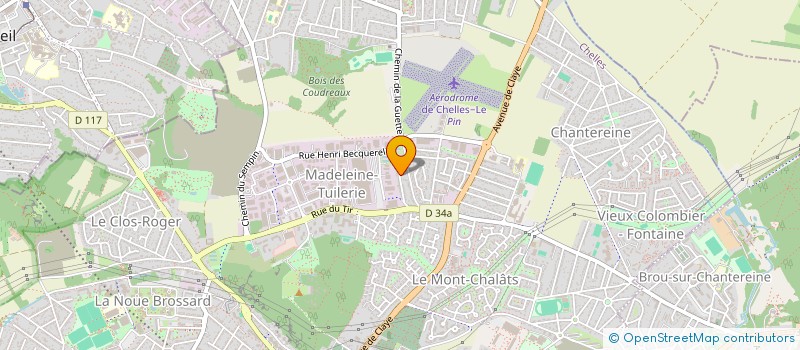 localisation de l'entreprise RENOFIT à CHELLES