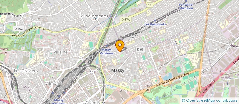 localisation de l'entreprise RENOFORMA à MASSY