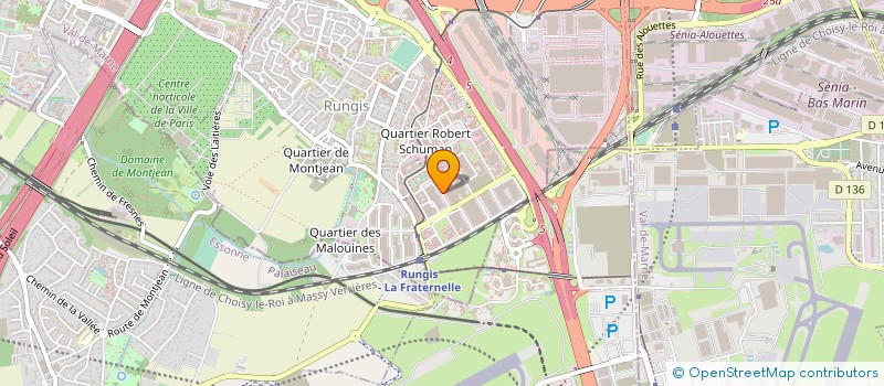 localisation de l'entreprise RENOFORS à RUNGIS