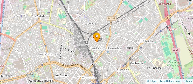 localisation de l'entreprise RENOIA CF AVENUE DE MURET  TOULOUSE