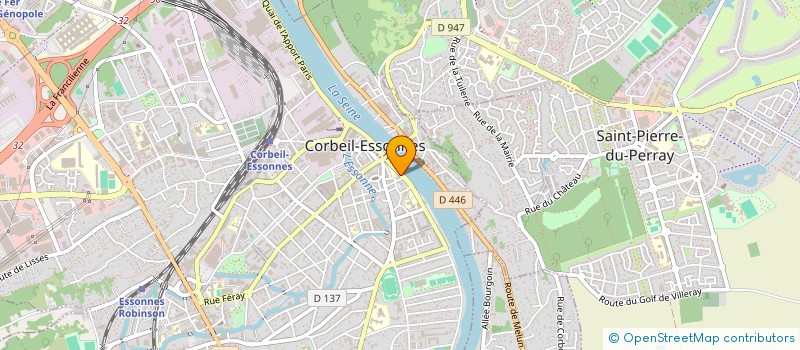 localisation de l'entreprise RENOIS TRAVAUX BATIMENT SERVICES à CORBEIL-ESSONNES