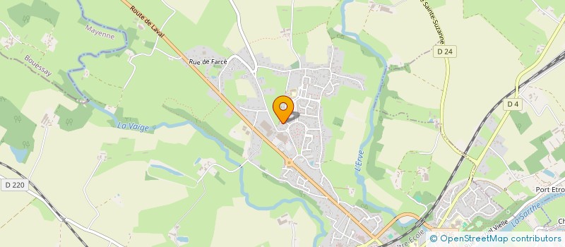 localisation de l'entreprise RENOLDING  SABLE-SUR-SARTHE