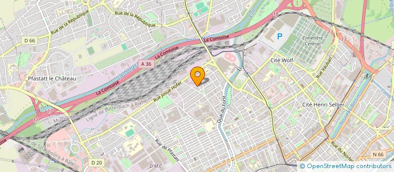 localisation de l'entreprise RENOLIA à MORSCHWILLER-LE-BAS