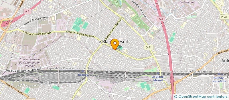 localisation de l'entreprise RENOLIFT+ à LE BLANC-MESNIL