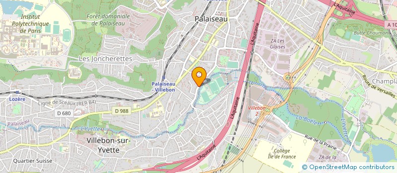 localisation de l'entreprise RENOLIV' à PALAISEAU