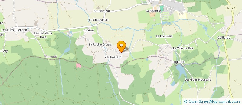 localisation de l'entreprise RENOLOC  CONCORET