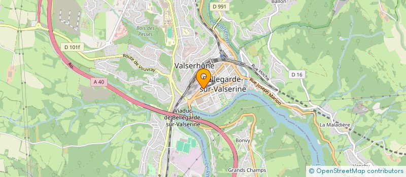localisation de l'entreprise RENOLOCK à VALSERHONE