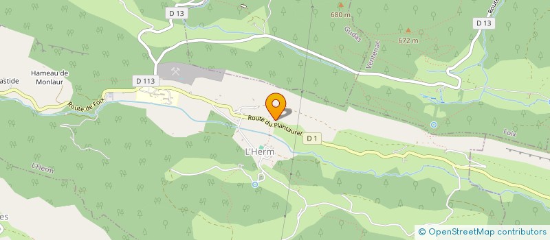 localisation de l'entreprise RENOLOGIQUE à L'HERM