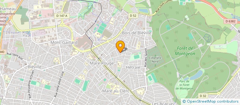 localisation de l'entreprise RENOLUX à LE HAVRE