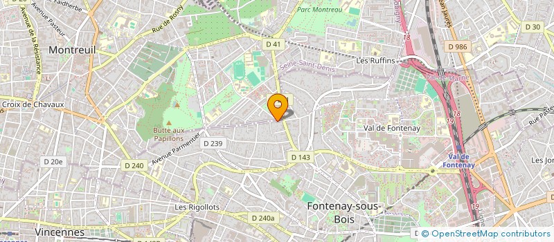 localisation de l'entreprise RENOMA ENERGY à LEVALLOIS-PERRET