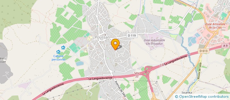 localisation de l'entreprise RENOMASTER  POUSSAN