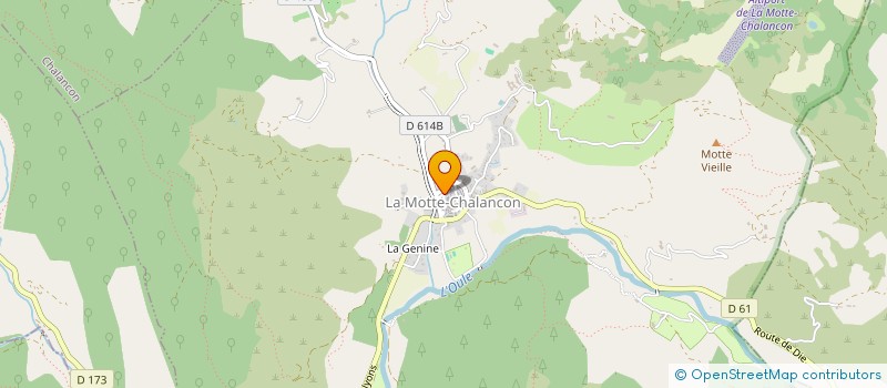 localisation de l'entreprise RENOMAX  LA MOTTE-CHALANCON