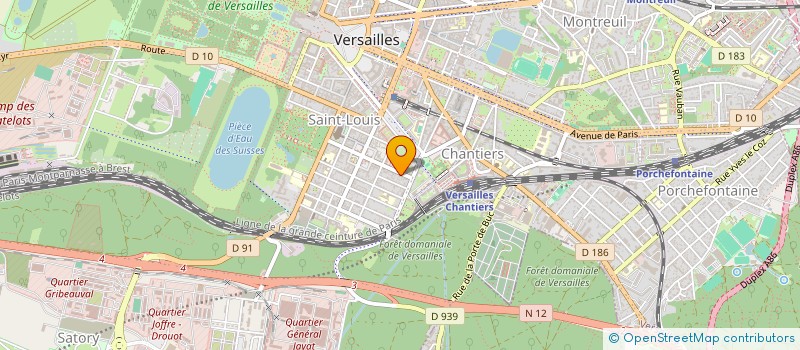 localisation de l'entreprise RENOPHOENIX à VERSAILLES