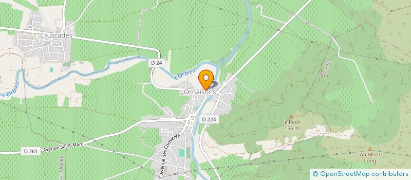 localisation de l'entreprise RENOPOSE à ORNAISONS