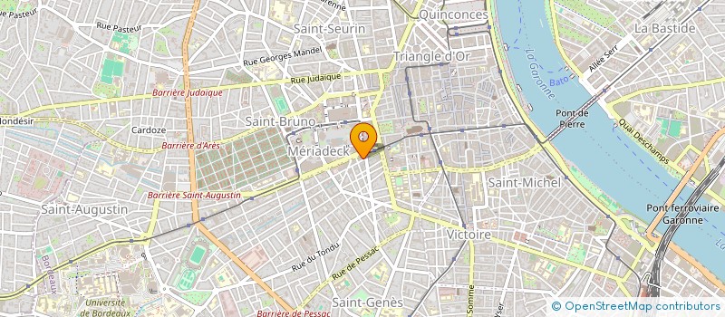 localisation de l'entreprise RENOPRO  BORDEAUX