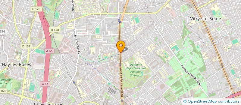 localisation de l'entreprise RENOPROBAT à VILLEJUIF