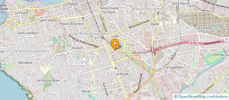 localisation de l'entreprise RENOREX à MARSEILLE