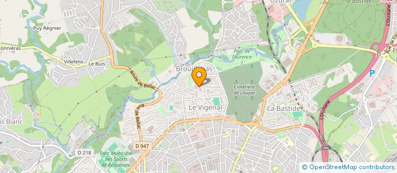 localisation de l'entreprise RENOSAFE à LIMOGES