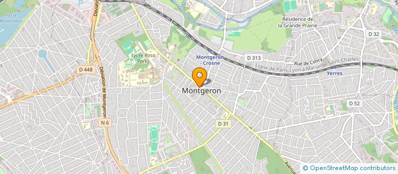 localisation de l'entreprise RENOSO à MONTGERON
