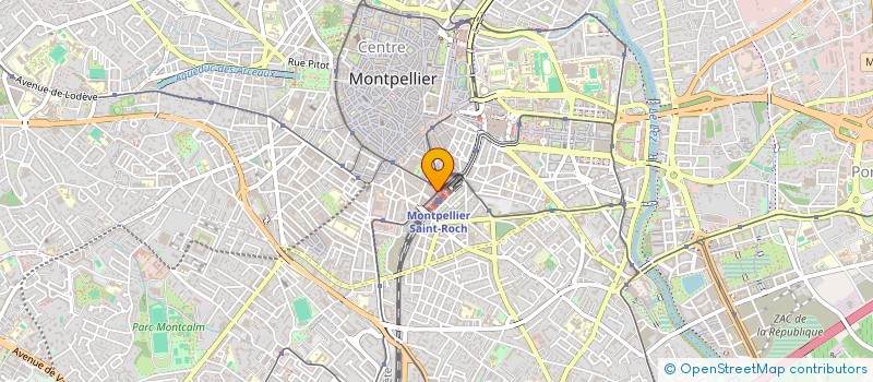 localisation de l'entreprise RENOSUD 34 à MONTPELLIER