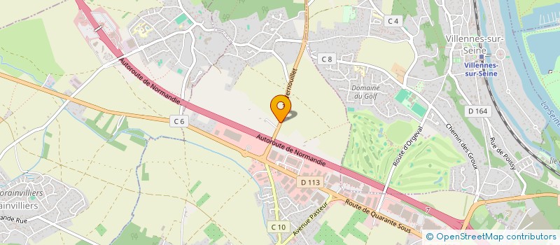 localisation de l'entreprise RENOTECH à ORGEVAL