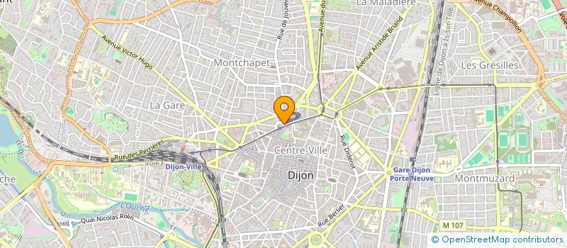 localisation de l'entreprise RENOTECH HABITAT à DIJON