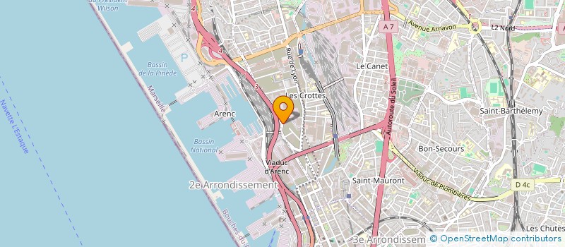localisation de l'entreprise RENOTRADIBAT à MARSEILLE
