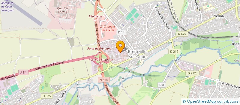 localisation de l'entreprise RENOU SAMUEL  BRETTEVILLE-SUR-ODON