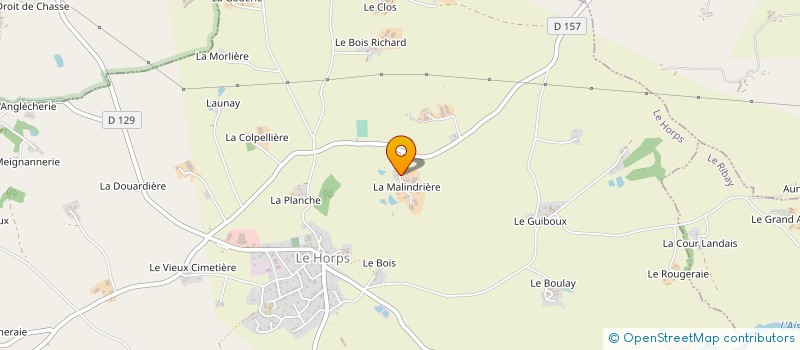 localisation de l'entreprise RENOUARD ET COMPAGNIE à LE HORPS