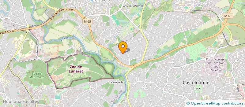 localisation de l'entreprise RENOUARD INVESTISSEMENT  CASTELNAU-LE-LEZ