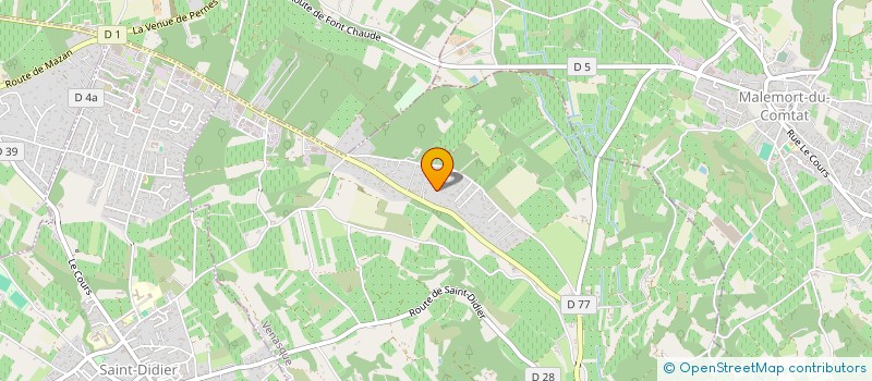 localisation de l'entreprise RENOUARD-VEILLON  VENASQUE