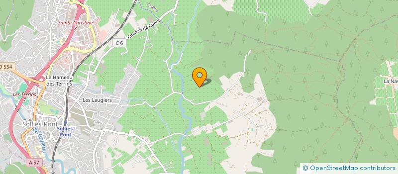 localisation de l'entreprise RENOUVEAU  SOLLIES-PONT