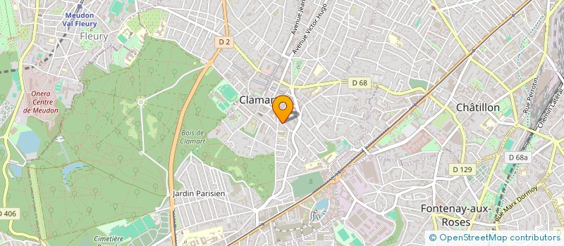 localisation de l'entreprise RENOUVEAU AFGHANISTAN à CLAMART