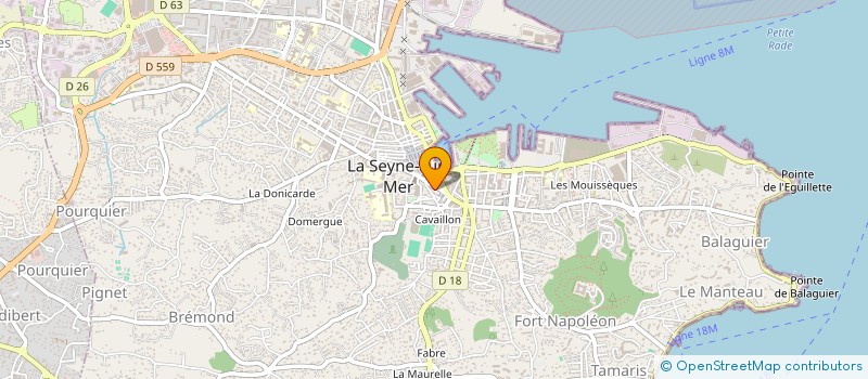 localisation de l'entreprise RENOUVEAU COMMUNAUTAIRE à LA SEYNE-SUR-MER