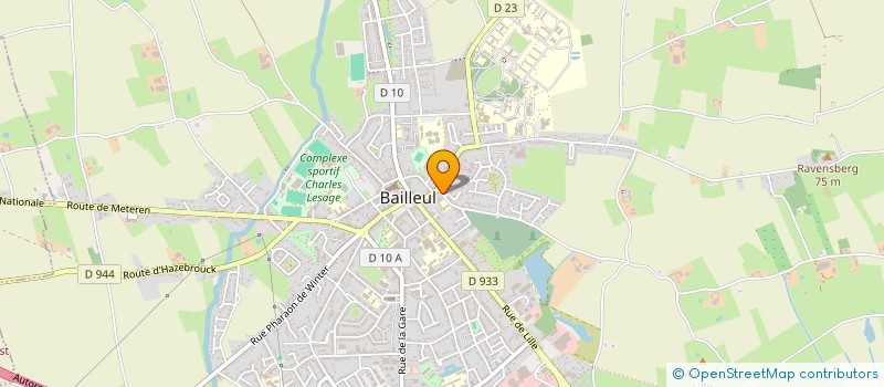 localisation de l'entreprise RENOUVEAU JAZZ ET CAETERA à BAILLEUL