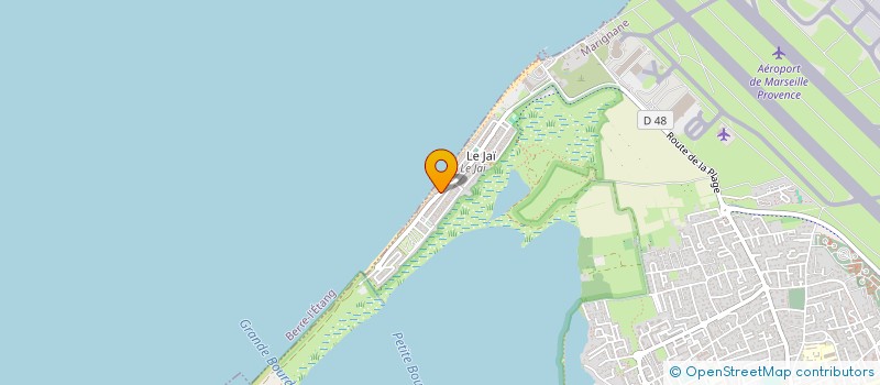 localisation de l'entreprise RENOUVEAU POUR LA CHASSE DE MARIGNANE ET NOS ETANGS  MARIGNANE