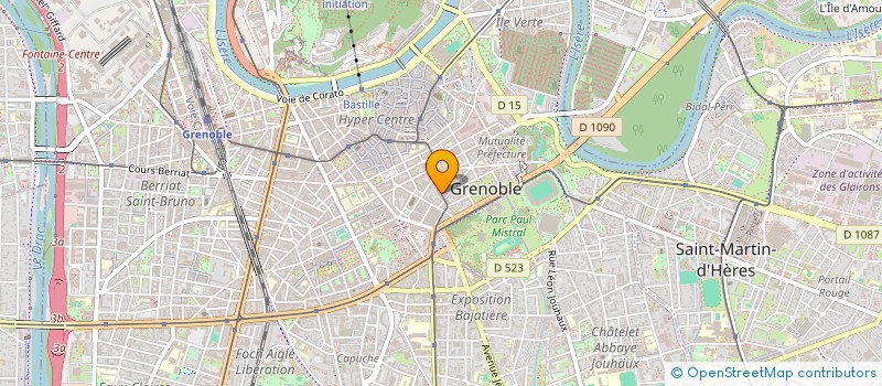 localisation de l'entreprise RENOUVEAU VILLAGES à GRENOBLE