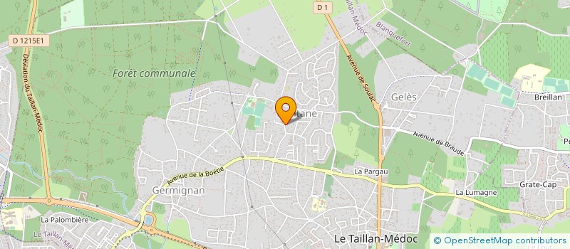 localisation de l'entreprise RENOUVELLE TOIT à BLANQUEFORT