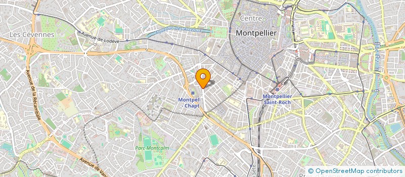 localisation de l'entreprise RENOUVIER MARKET à MONTPELLIER