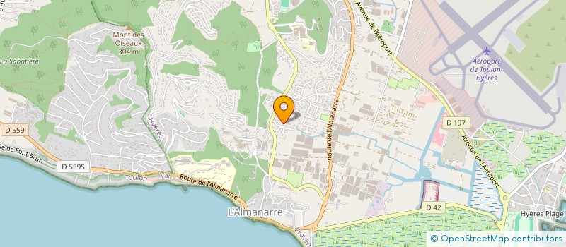 localisation de l'entreprise RENOUX DEVELOPPEMENT à HYERES