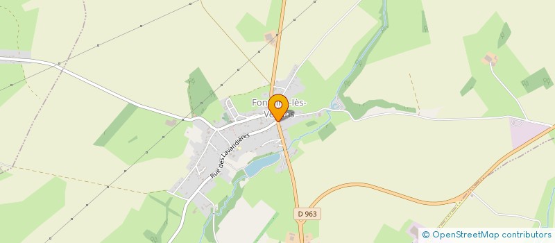 localisation de l'entreprise RENOUX ETABLISSEMENTS à FONTAINE-LES-VERVINS