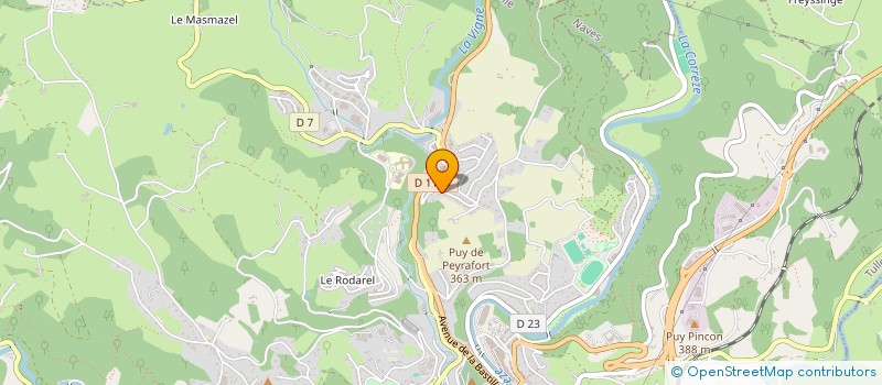 localisation de l'entreprise RENOV 2000  TULLE