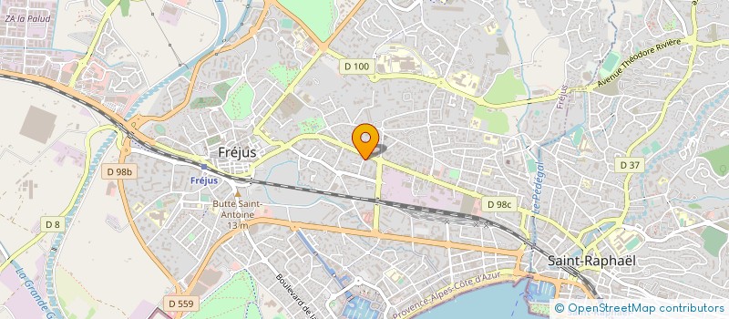 localisation de l'entreprise RENOV 2000 à FREJUS
