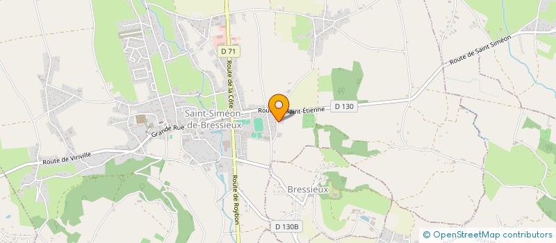 localisation de l'entreprise RENOV' 2AAZ  SAINT-SIMEON-DE-BRESSIEUX